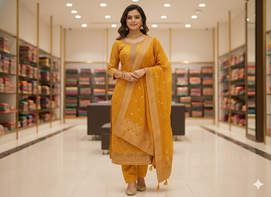 PREMIUM PARTY WEAR SUIT 6120