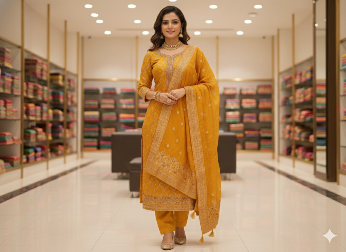 PREMIUM PARTY WEAR SUIT 6120