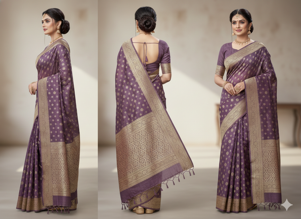 Organza Silk saree