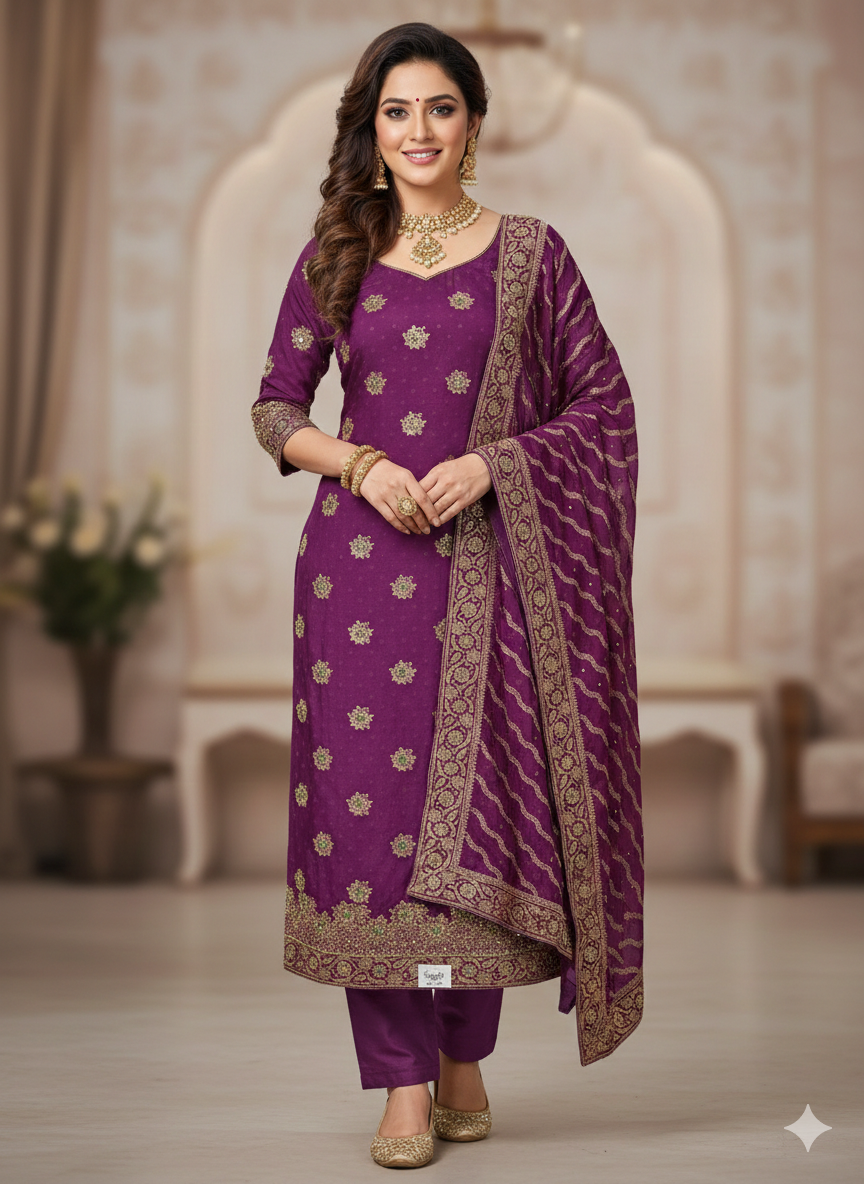 PREMIUM PARTY WEAR SUIT 6109