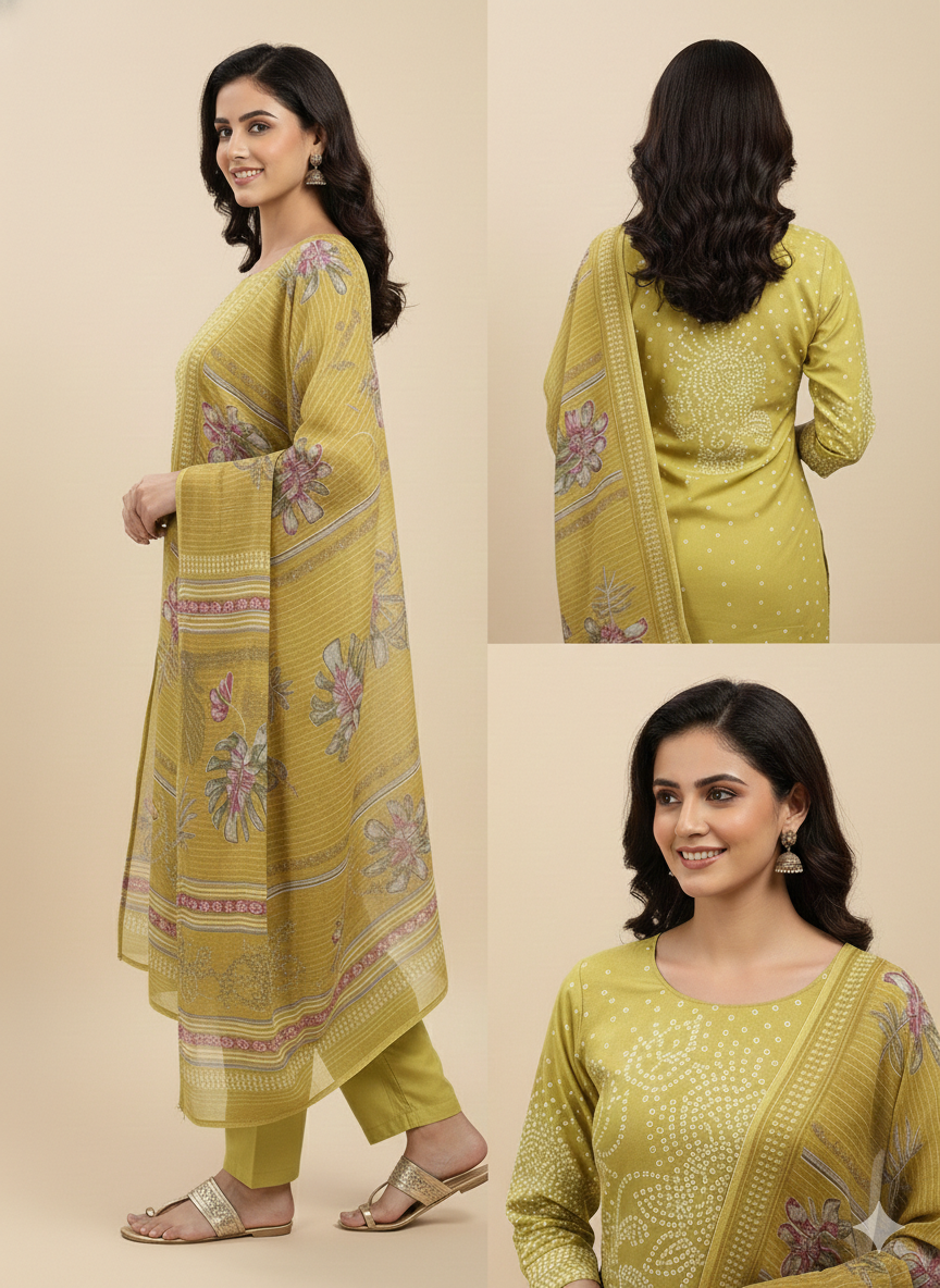 COTTON SUIT TANNU