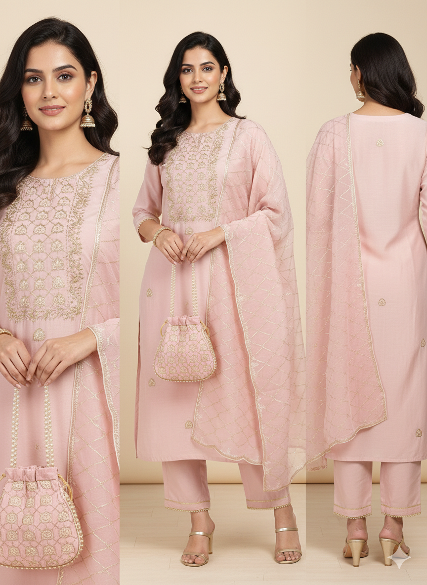 PREMIUM PARTY WEAR SUIT 6045