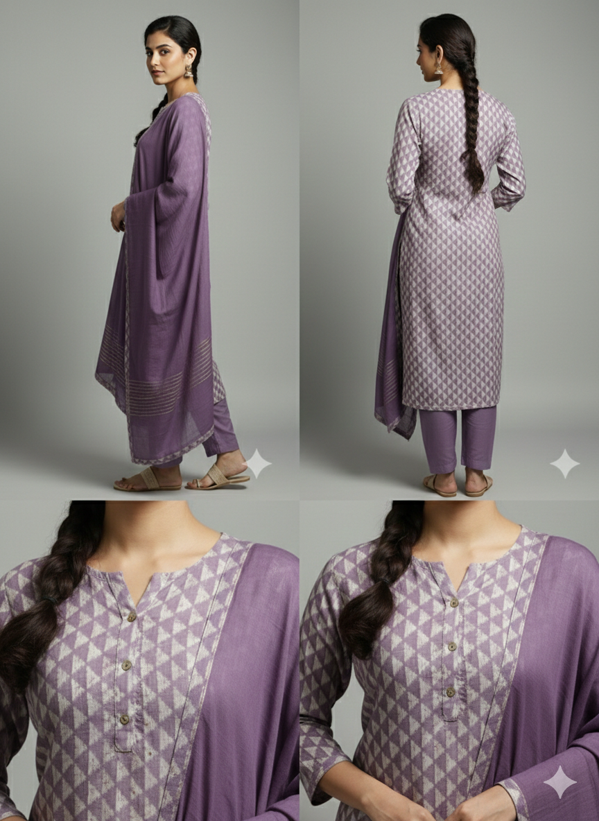 PURE COTTON SUIT RISHIKA