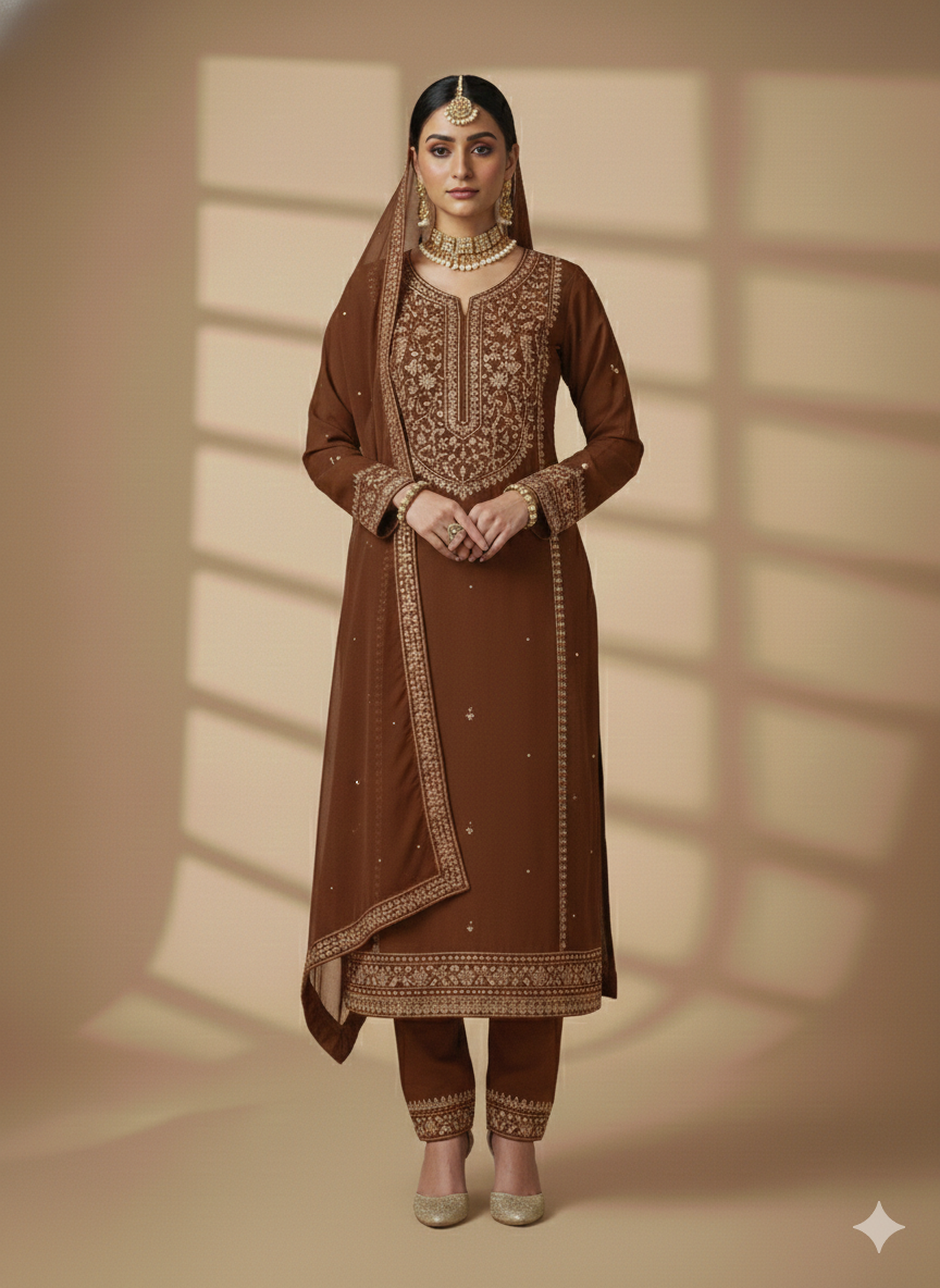 PREMIUM PARTY WEAR SUIT VAKYA