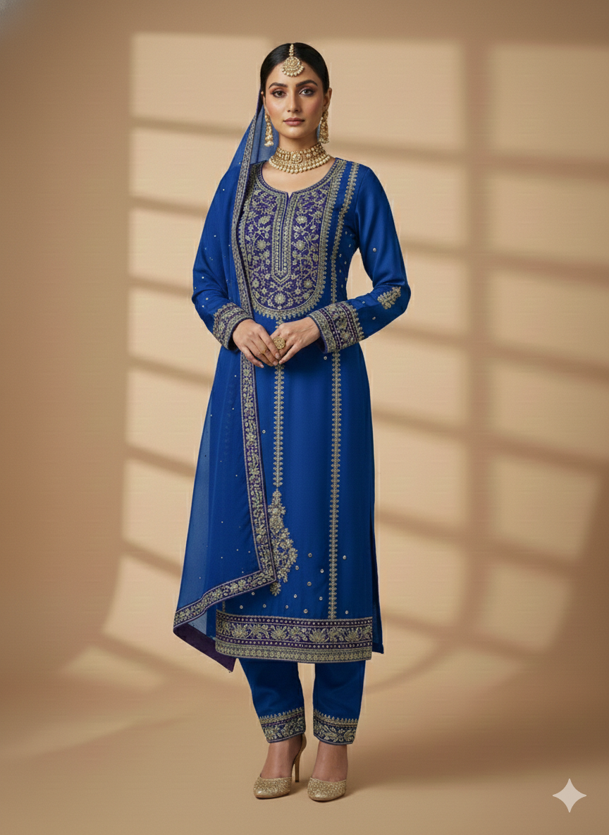 PREMIUM PARTY WEAR SUIT VAKYA