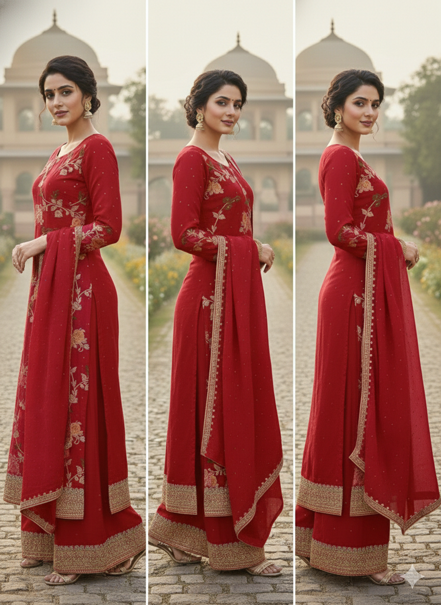 PREMIUM PARTY WEAR SUIT 3476