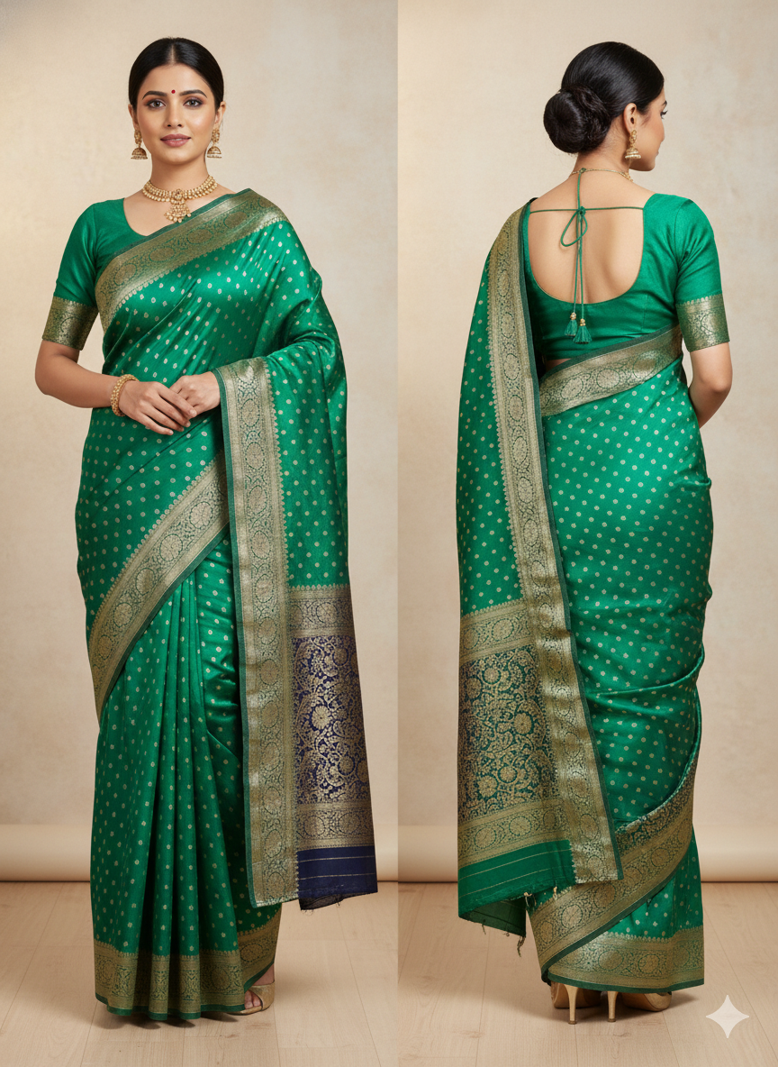 Satan silk saree