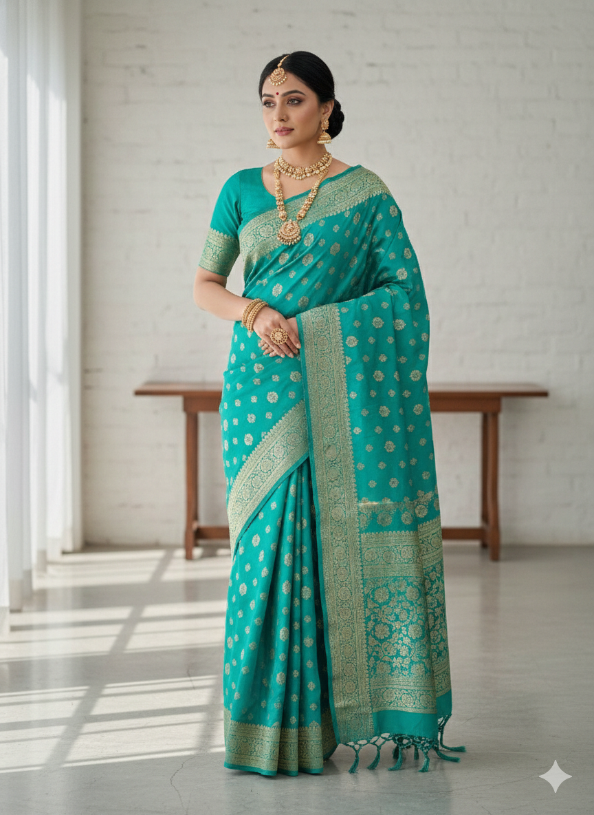 Organza Silk saree