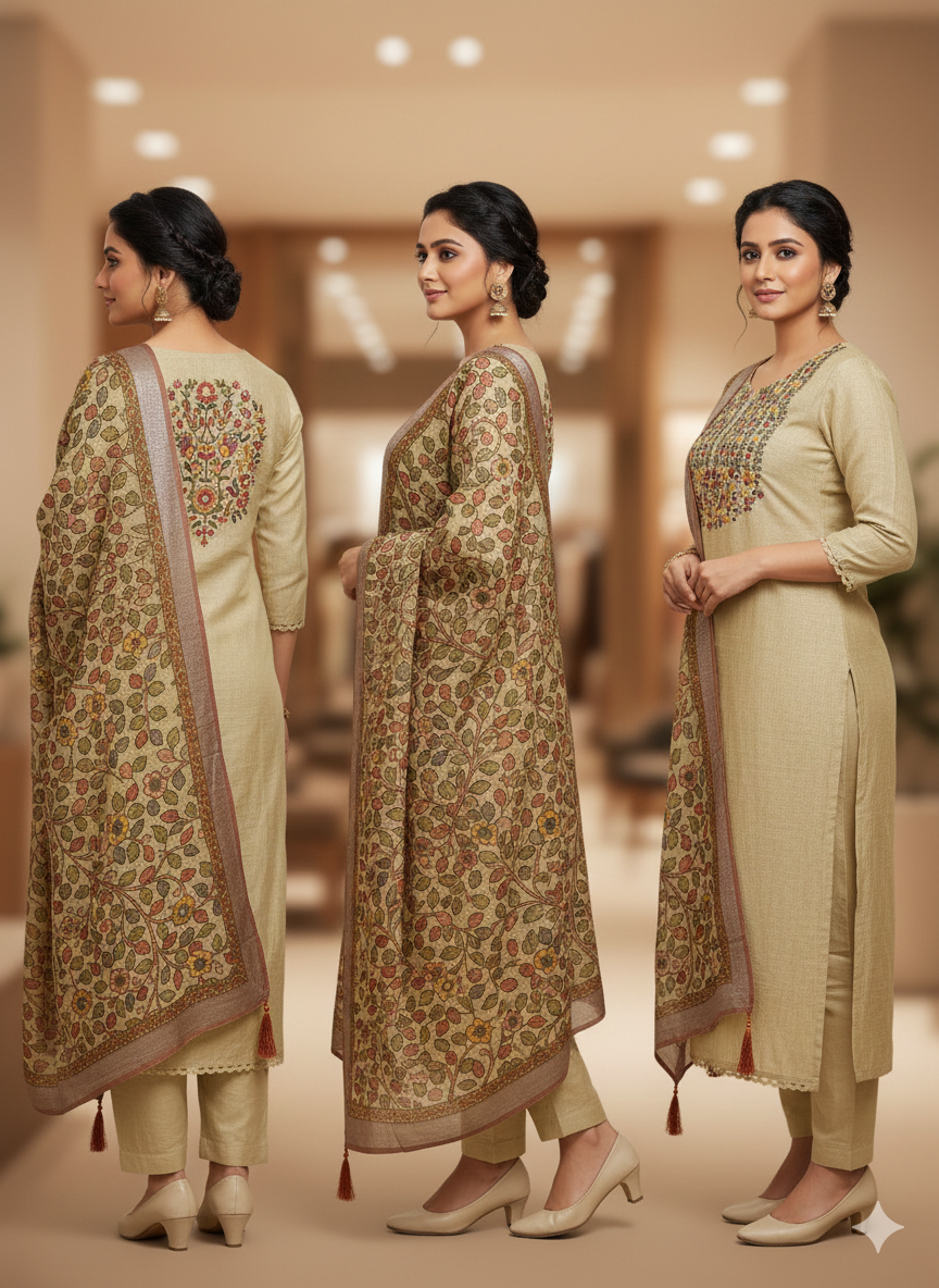 COTTON SUIT MERCURY