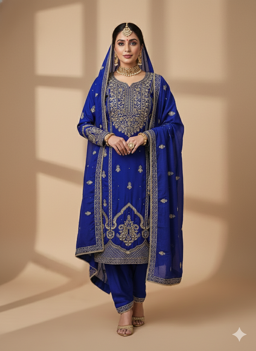 PREMIUM PARTY WEAR SUIT VAKYA
