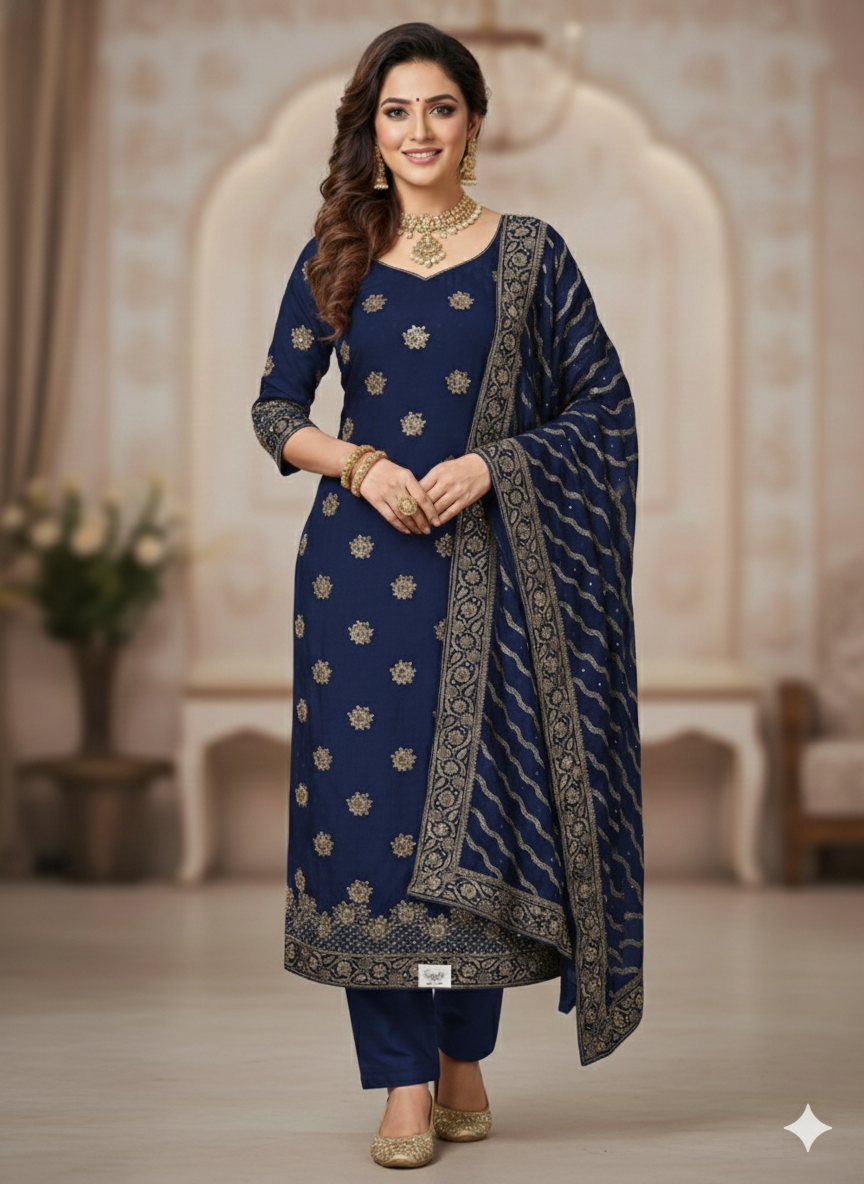 PREMIUM PARTY WEAR SUIT 6109