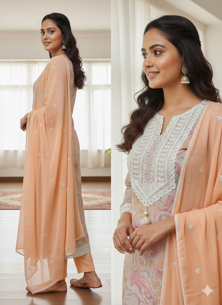 COTTON SUIT DRIED FRUITS