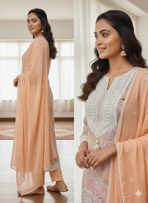 COTTON SUIT DRIED FRUITS