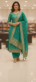 PREMIUM PARTY WEAR SUIT 6120
