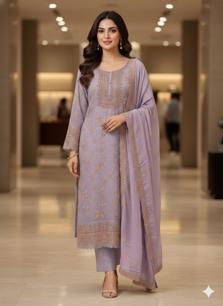 PARTY WEAR SUIT 657