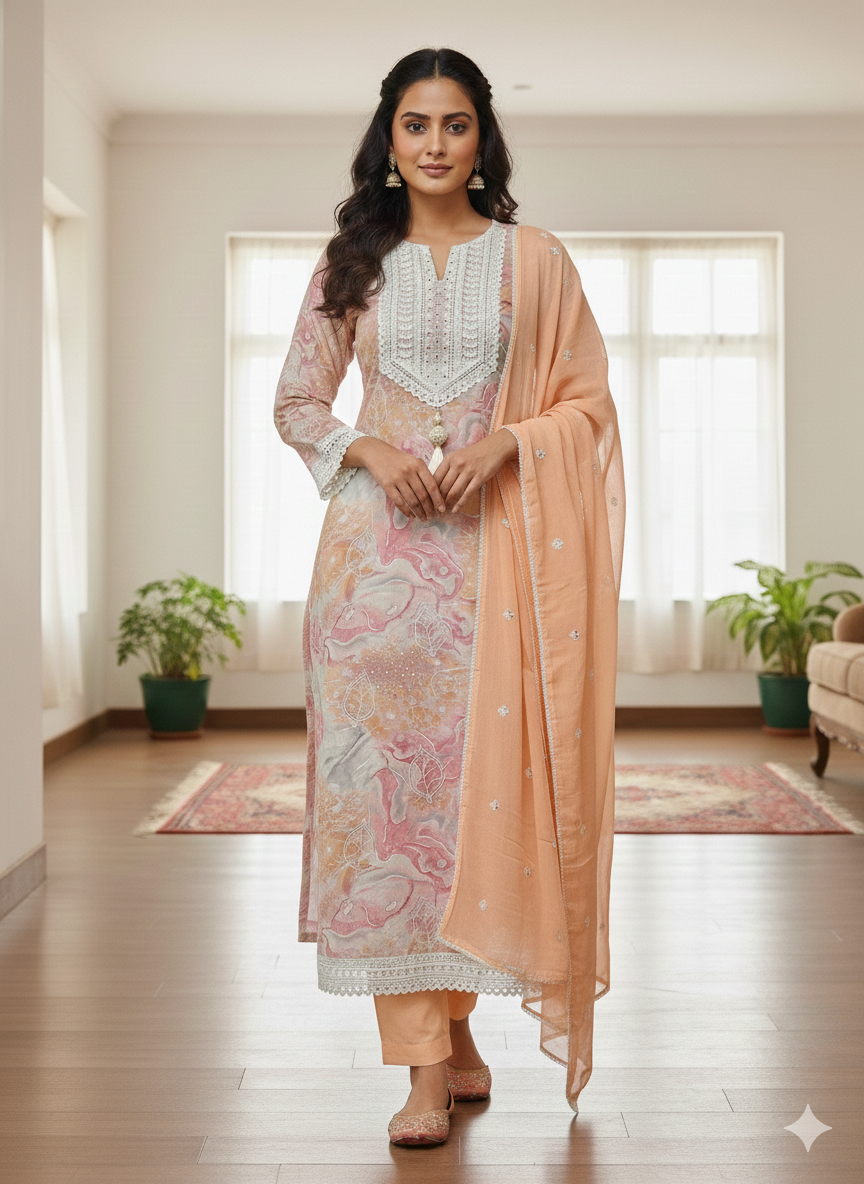 COTTON SUIT DRIED FRUITS