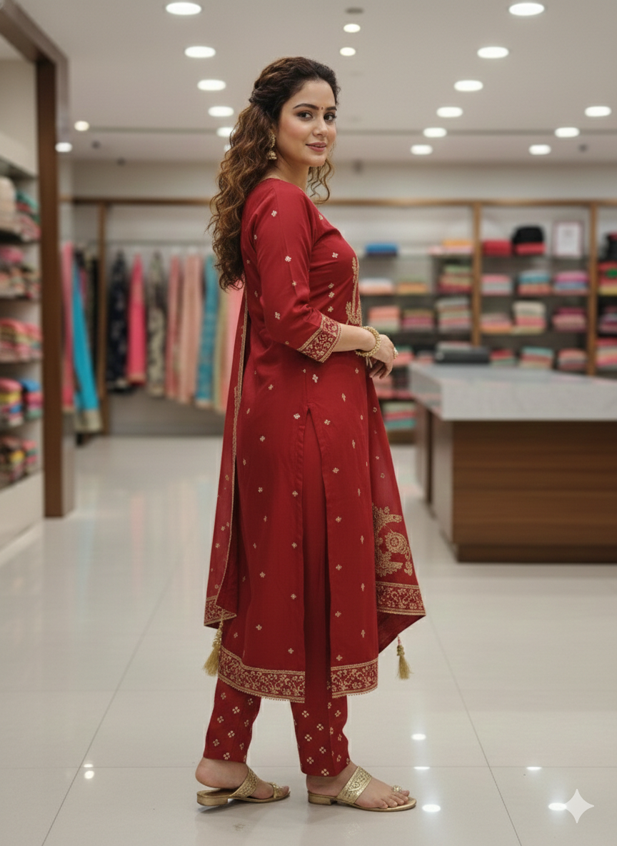 PREMIUM PARTY WEAR SUIT 7211