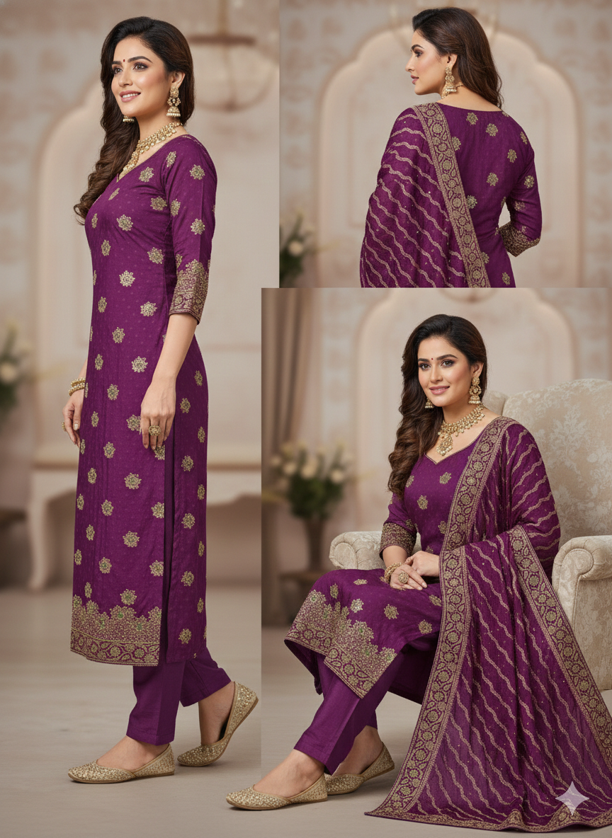 PREMIUM PARTY WEAR SUIT 6109