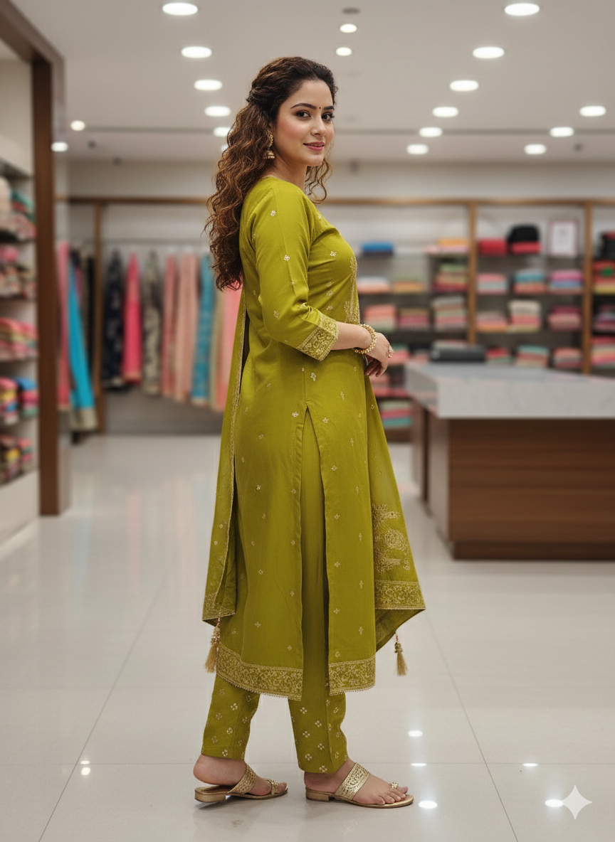 PREMIUM PARTY WEAR SUIT 7211
