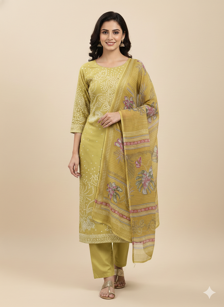 COTTON SUIT TANNU