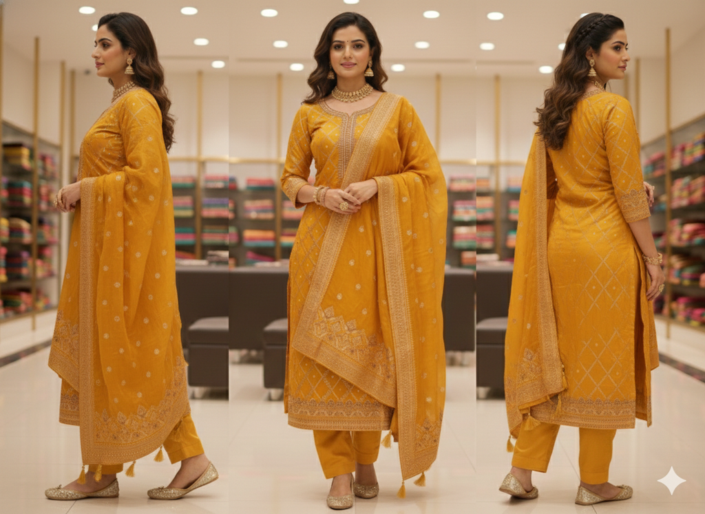 PREMIUM PARTY WEAR SUIT 6120