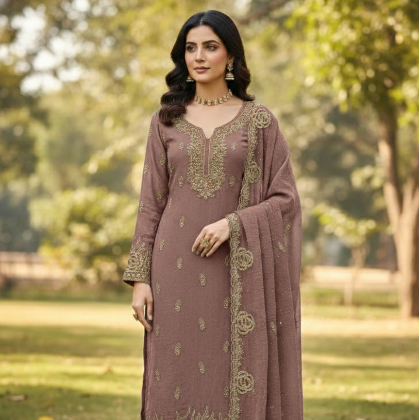 PARTY WEAR SUIT 5883