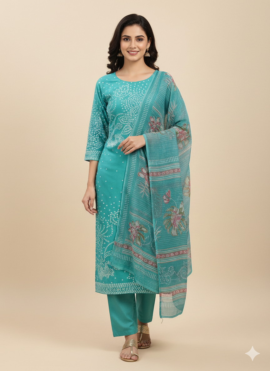 COTTON SUIT TANNU