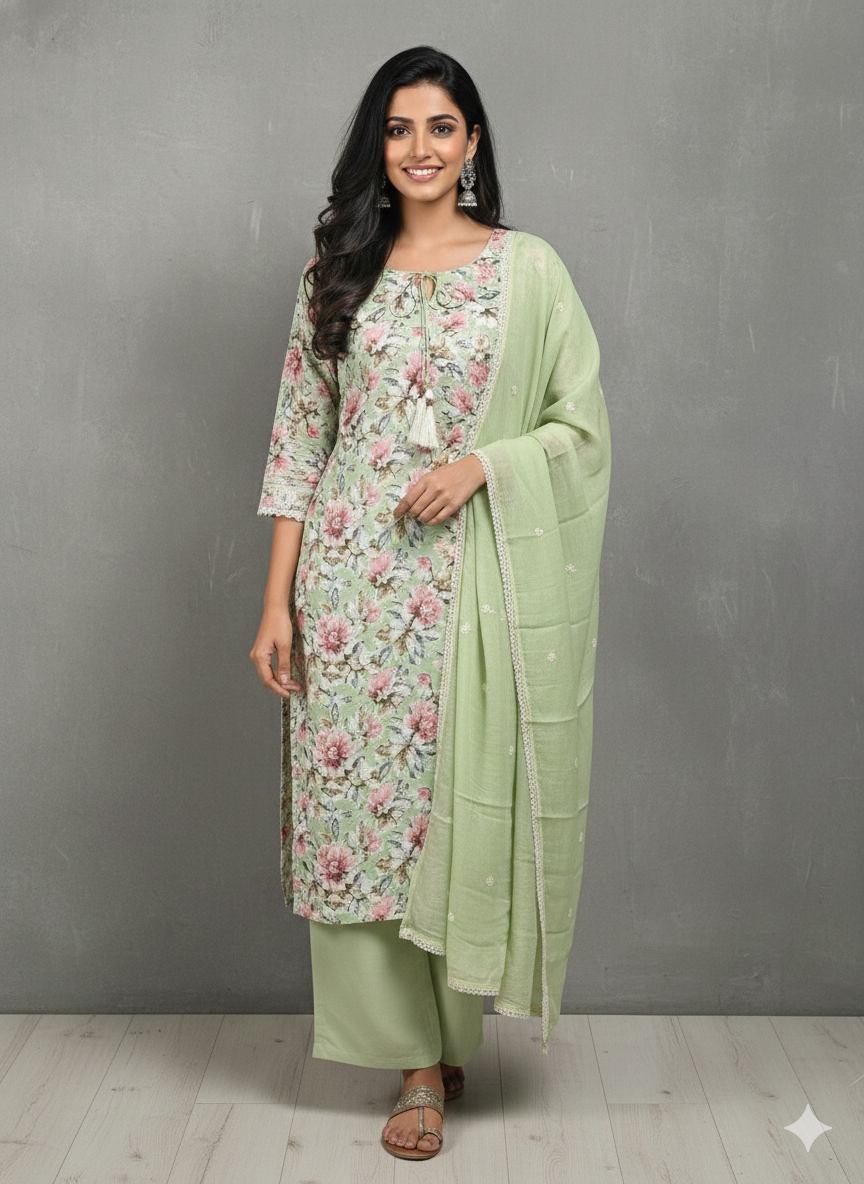 COTTON SUIT PASTEL