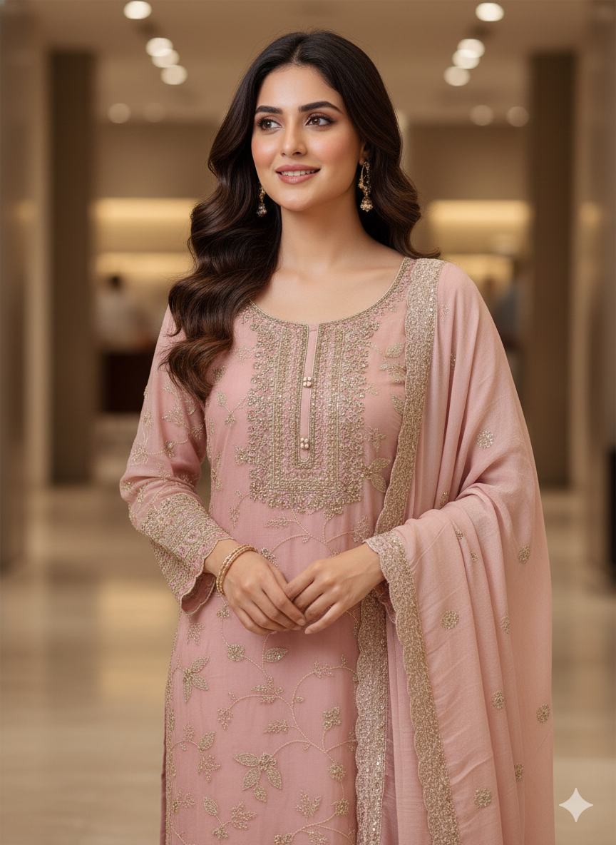 PARTY WEAR SUIT 657
