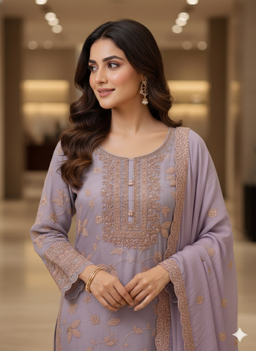 PARTY WEAR SUIT 657
