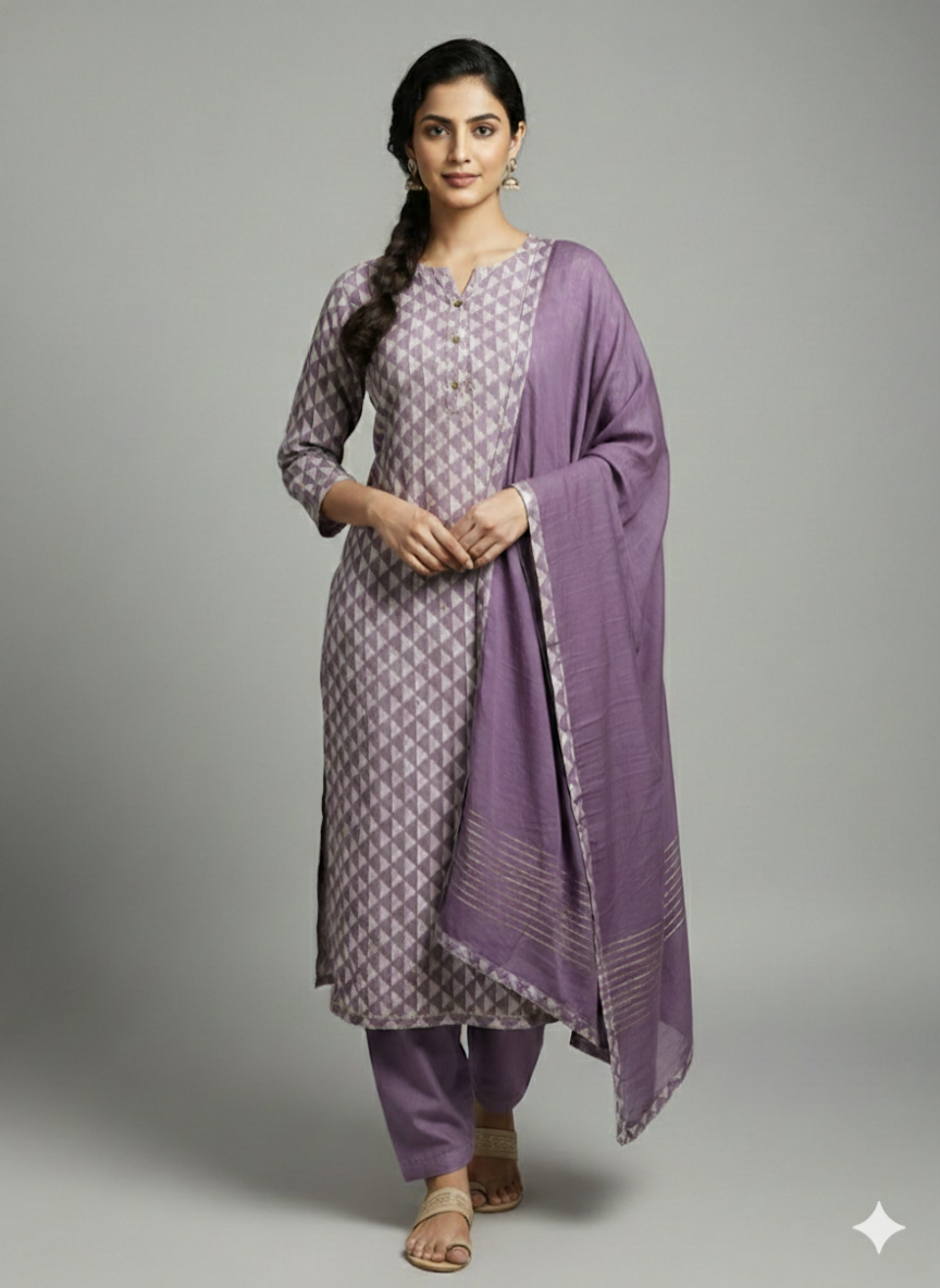 PURE COTTON SUIT RISHIKA