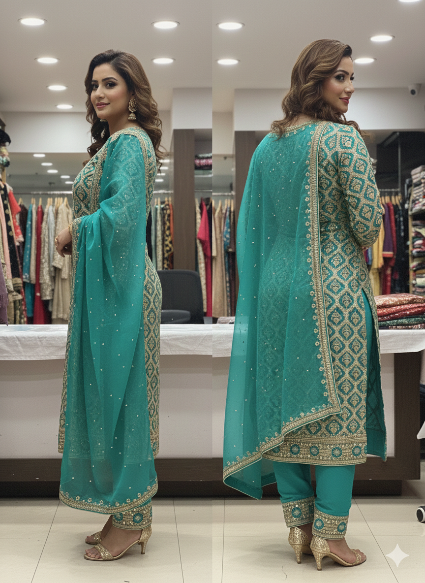 PREMIUM PARTY WEAR SUIT 1000