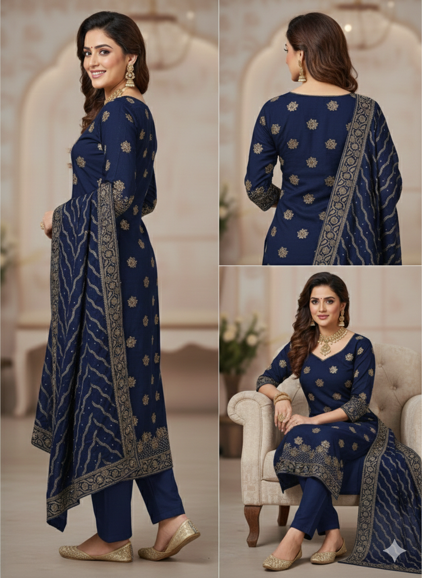 PREMIUM PARTY WEAR SUIT 6109