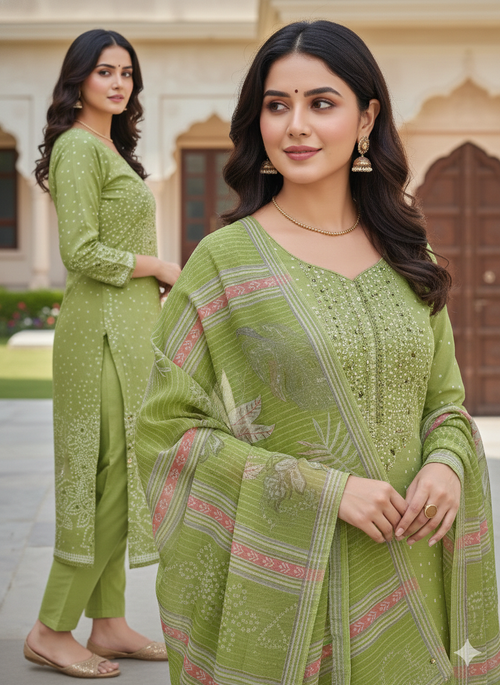 COTTON SUIT TANNU