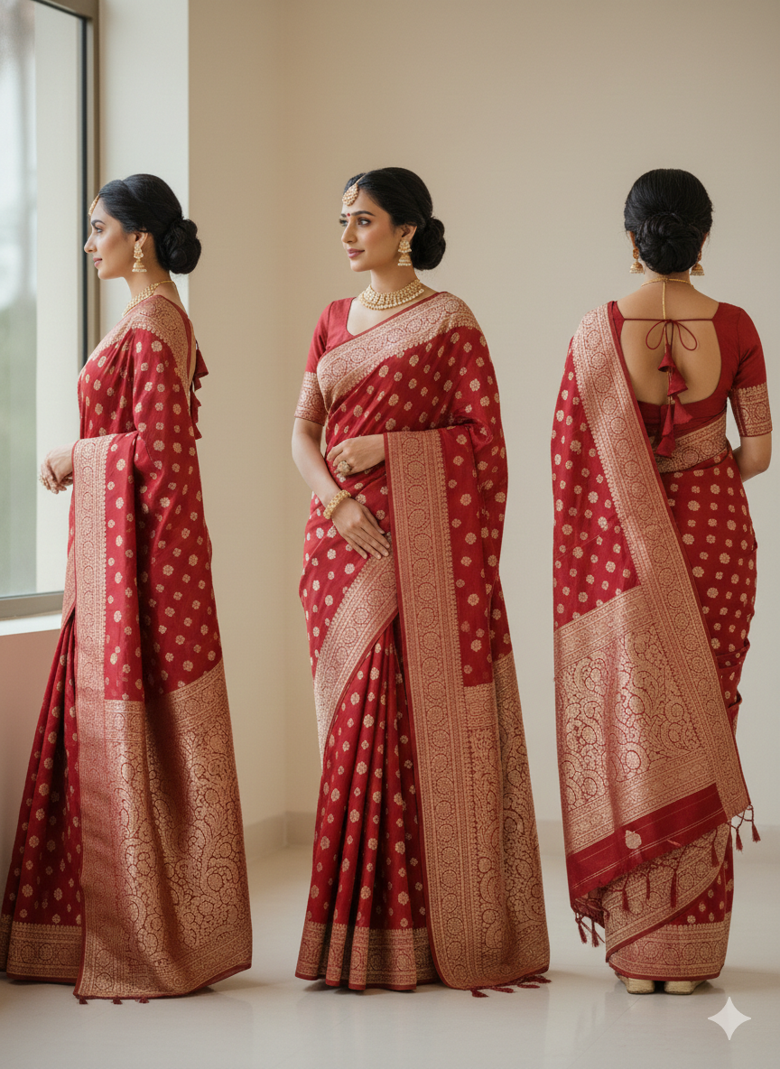 Organza Silk saree