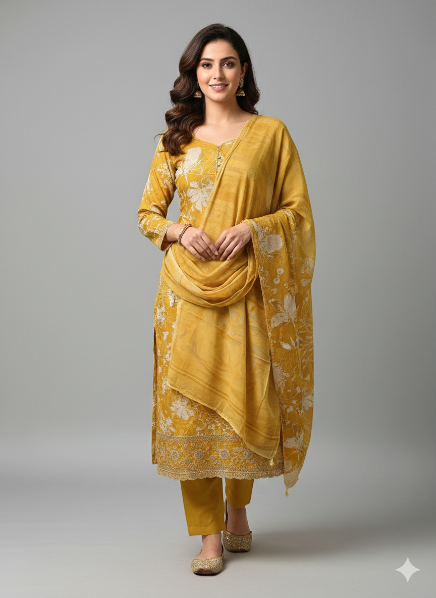 COTTON SUIT AMANI