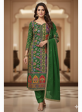 PARTY WEAR SUIT CREPE