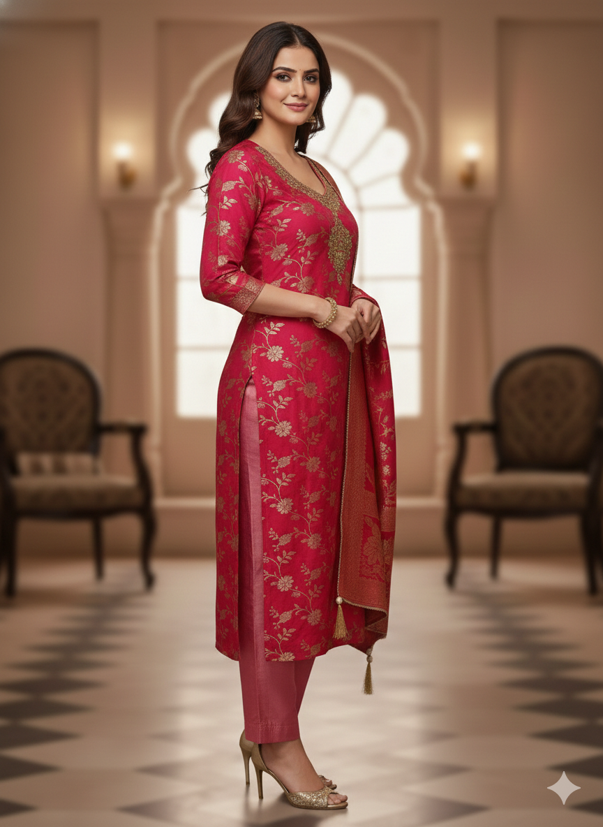 PREMIUM PARTY WEAR SUIT 6026